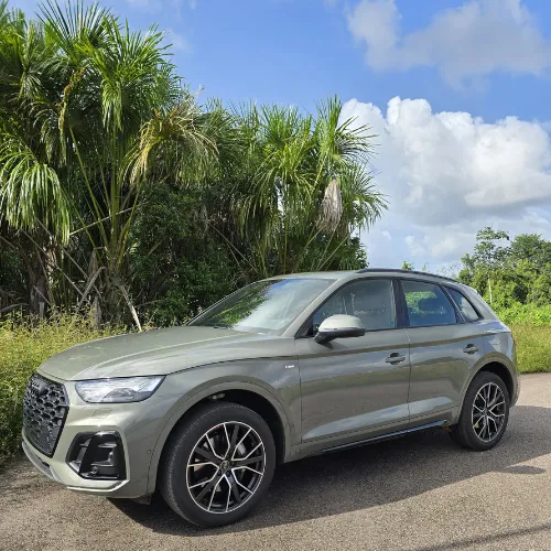 transport vtc guyanne vehicule audi
